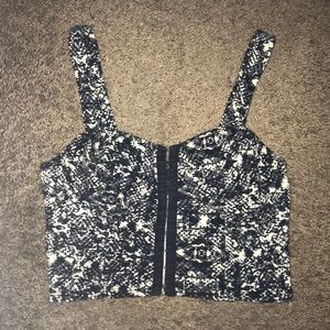 Bustier Crop Top